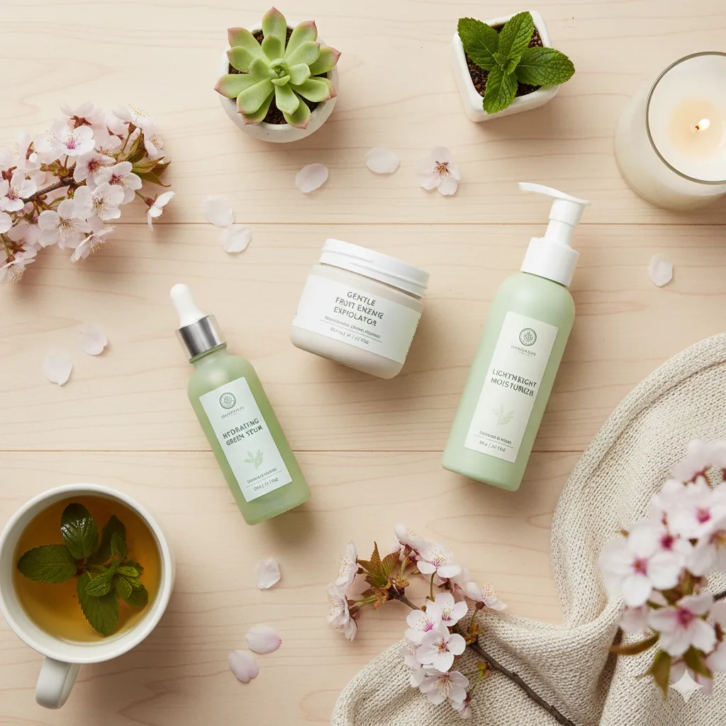 روتین پوست چرب در بهار