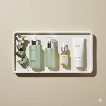 روتین مینیمال پوست چرب در ۴ محصول