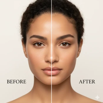 علت برق افتادن پوست چرب